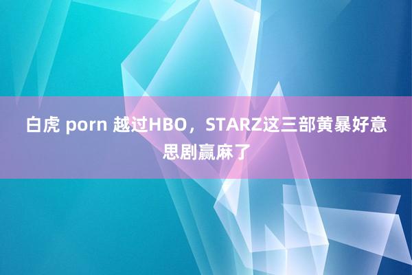 白虎 porn 越过HBO，STARZ这三部黄暴好意思剧赢麻了