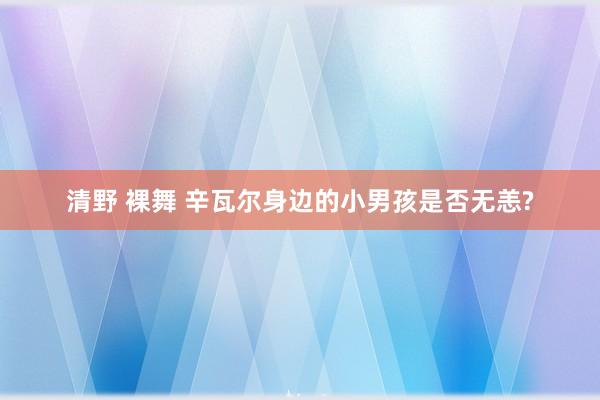 清野 裸舞 辛瓦尔身边的小男孩是否无恙?