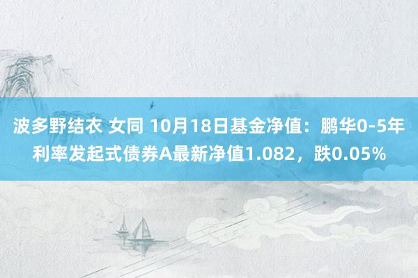 波多野结衣 女同 10月18日基金净值：鹏华0-5年利率发起式债券A最新净值1.082，跌0.05%