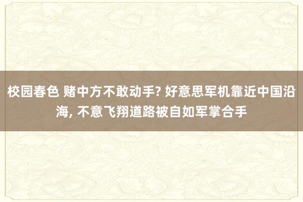 校园春色 赌中方不敢动手? 好意思军机靠近中国沿海， 不意飞翔道路被自如军掌合手