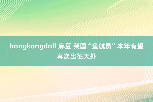 hongkongdoll 麻豆 我国“鱼航员”本年有望再次出征天外